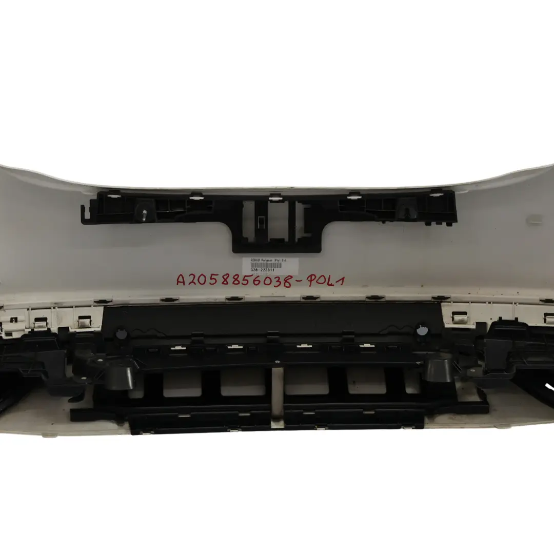 Mercedes W205 Bumper Rear Trim Panel Cover AMG Polar White - 149 - SKU A2058856038-POL1 - Part number A2058856038