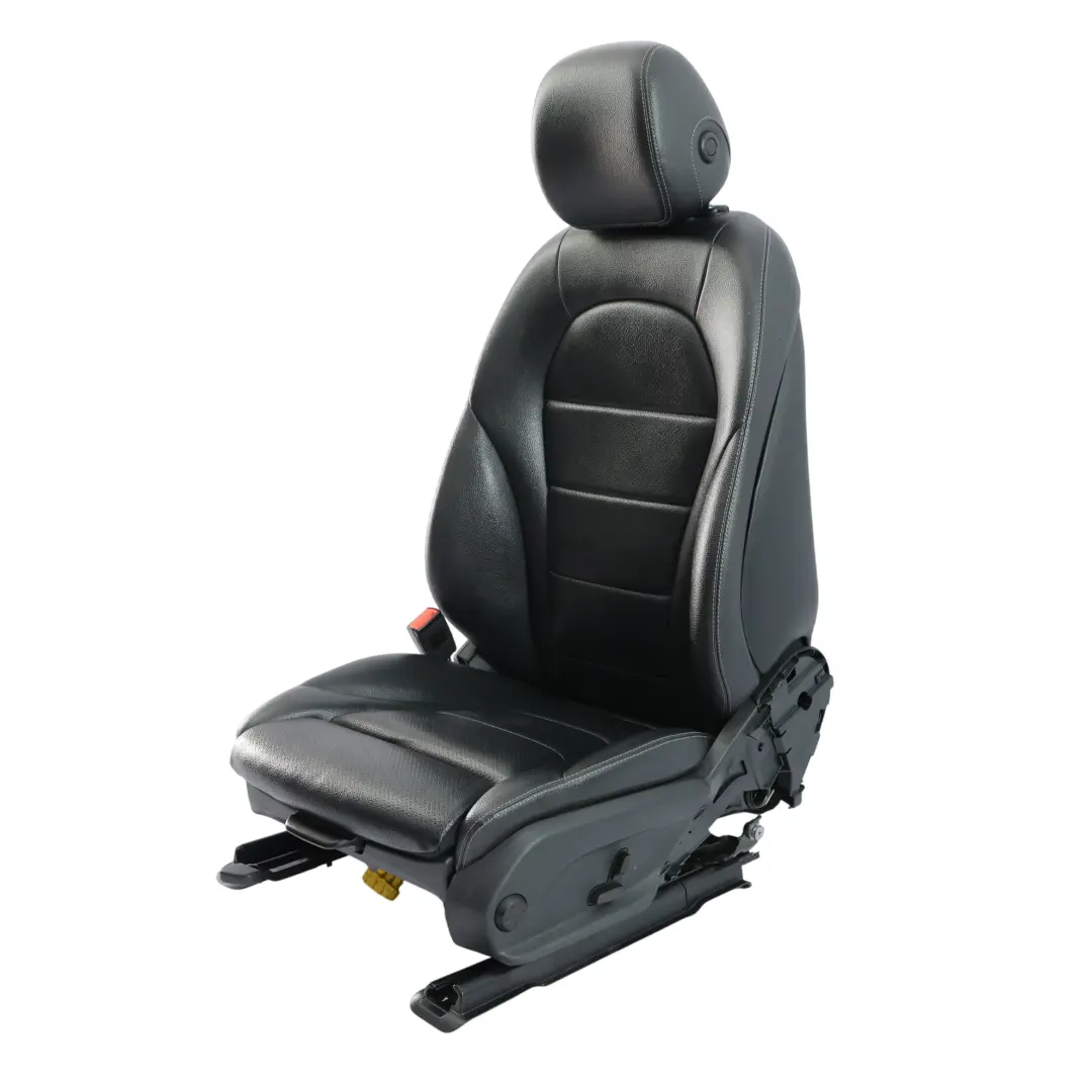 Mercedes GLC X253 Front Seat Heated Electric Interior Black Leather Left N/S - SKU A2059101147-1 - Part number A2059101147