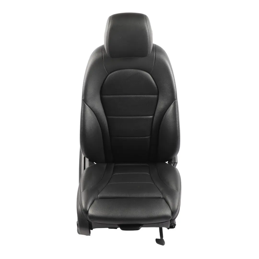 Front Right O/S Seat Black Leather Heated Electric Interior to Mercedes GLC X253 with Part number A2059101147 Mercedes GLC X253 Front Right O/S Seat Black Leather Heated Electric Interior - SKU A2059101147-2 - Part number A2059101147