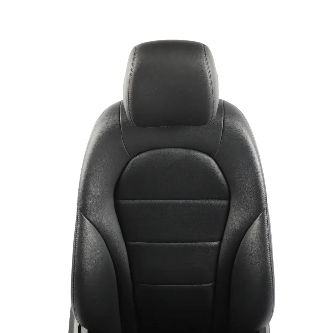 Mercedes GLC X253 Front Right O/S Seat Black Leather Heated Electric Interior - SKU A2059101147-2 - Part number A2059101147