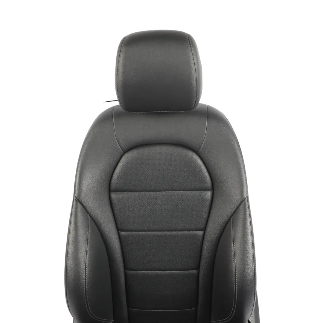  Front Seat Mercedes W205 S205 Left Heated Imiation Leather Black Lumbar - SKU A2059102611-2 - Part number A2059102611