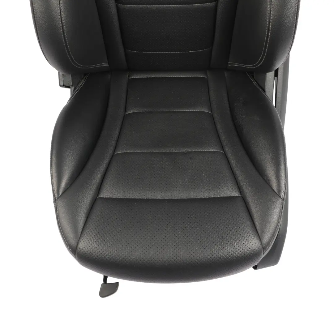  Front Seat Mercedes W205 S205 Left Heated Imiation Leather Black Lumbar - SKU A2059102611-2 - Part number A2059102611