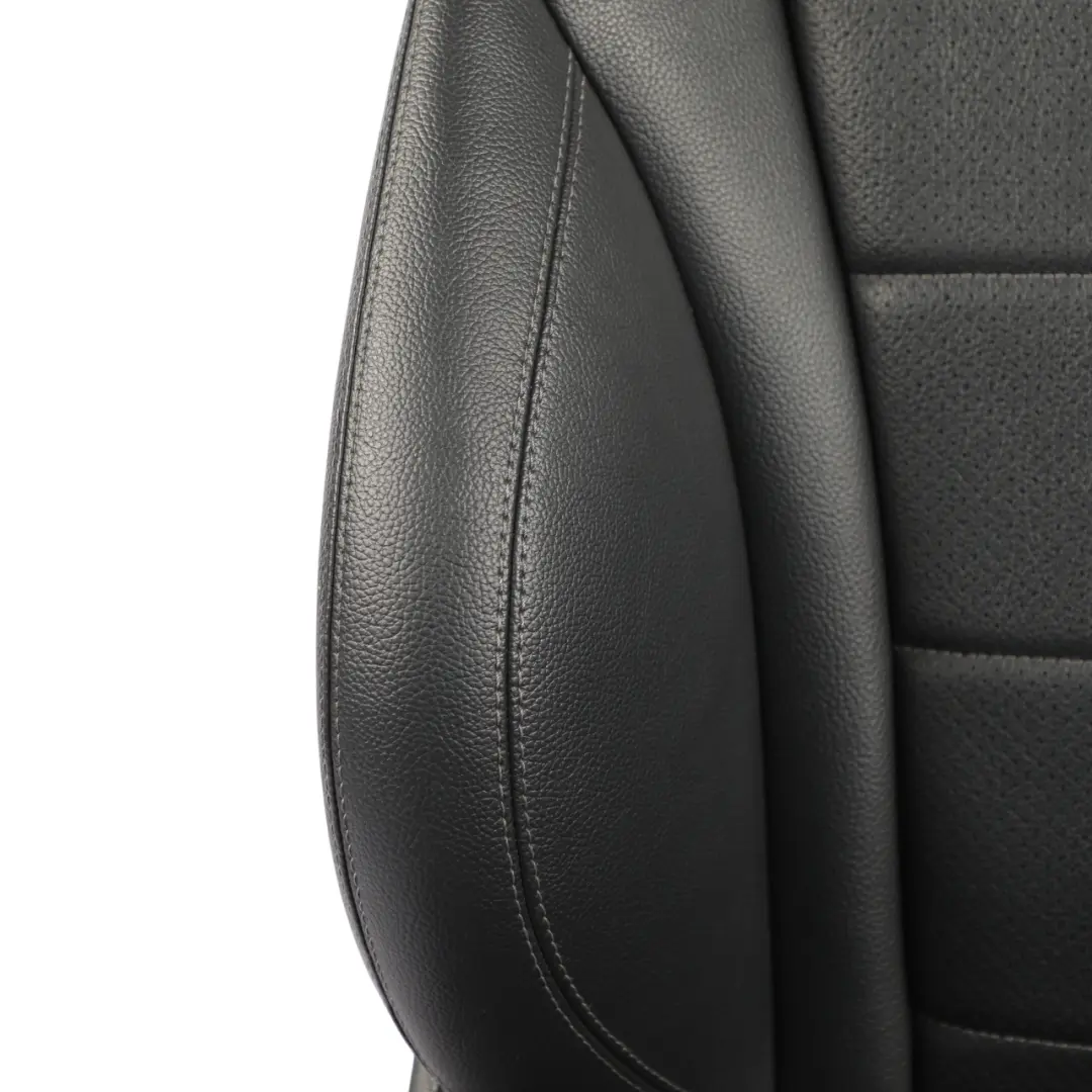  Front Seat Mercedes W205 S205 Left Heated Imiation Leather Black Lumbar - SKU A2059102611-2 - Part number A2059102611