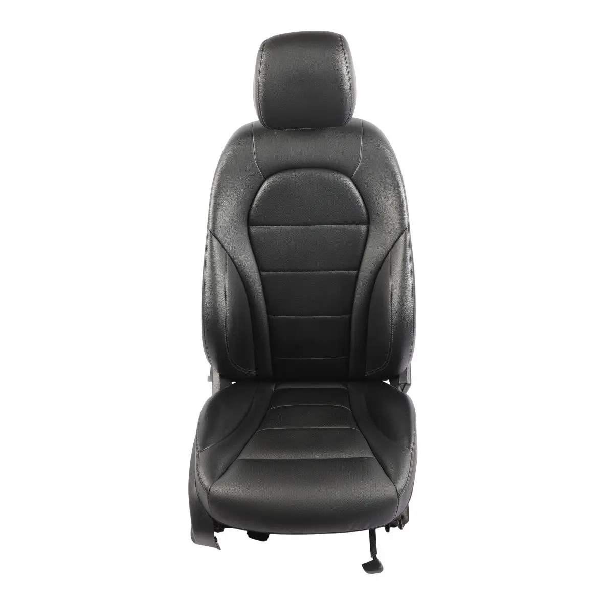 Imiation Leather Seat Mercedes W205 S205 Heated Front Right O/S Black Electric