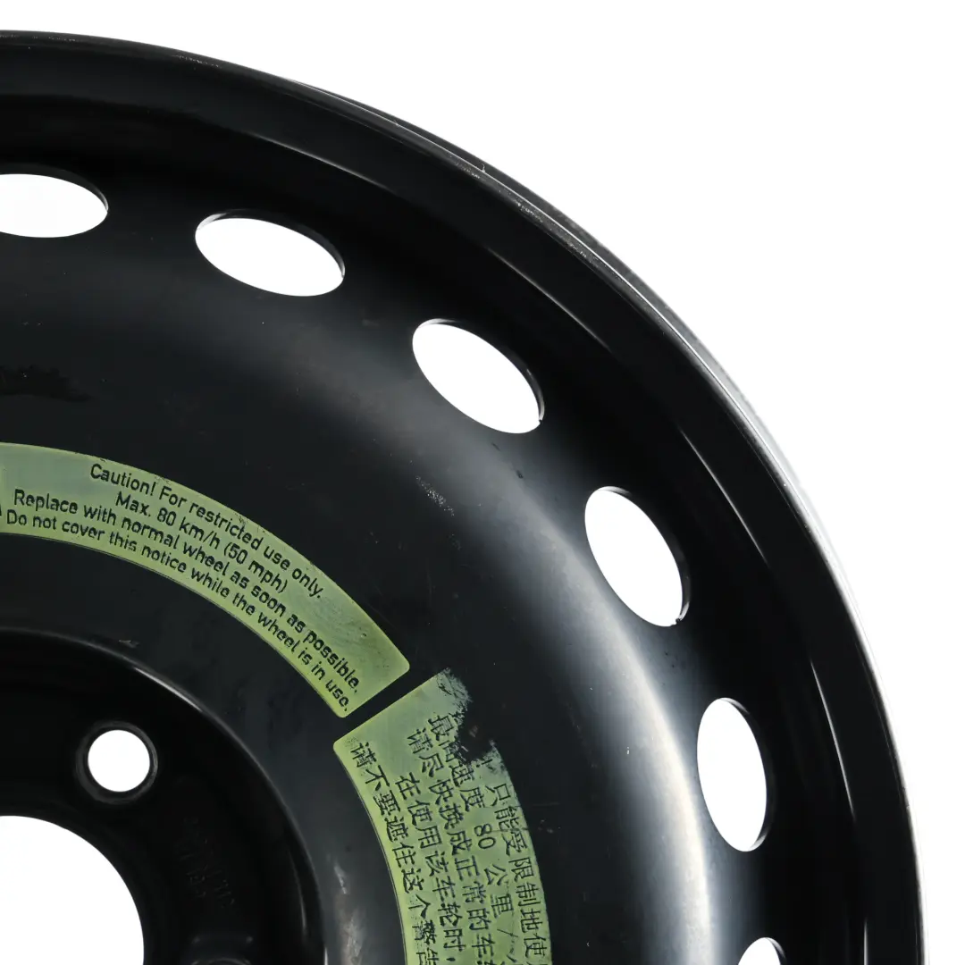 Mercedes W204 W207 Ruota Scorta Acciaio Pneumatico R17 3.5J ET:19,5 - SKU A2074000102-1 - Numero di parte A2074000102