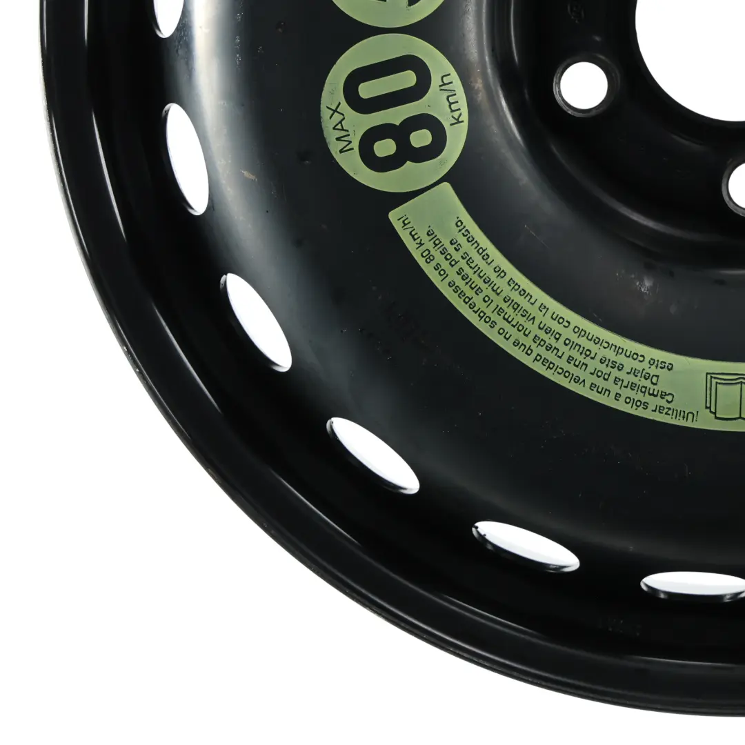Mercedes W204 W207 Ruota Scorta Acciaio Pneumatico R17 3.5J ET:19,5 - SKU A2074000102-1 - Numero di parte A2074000102
