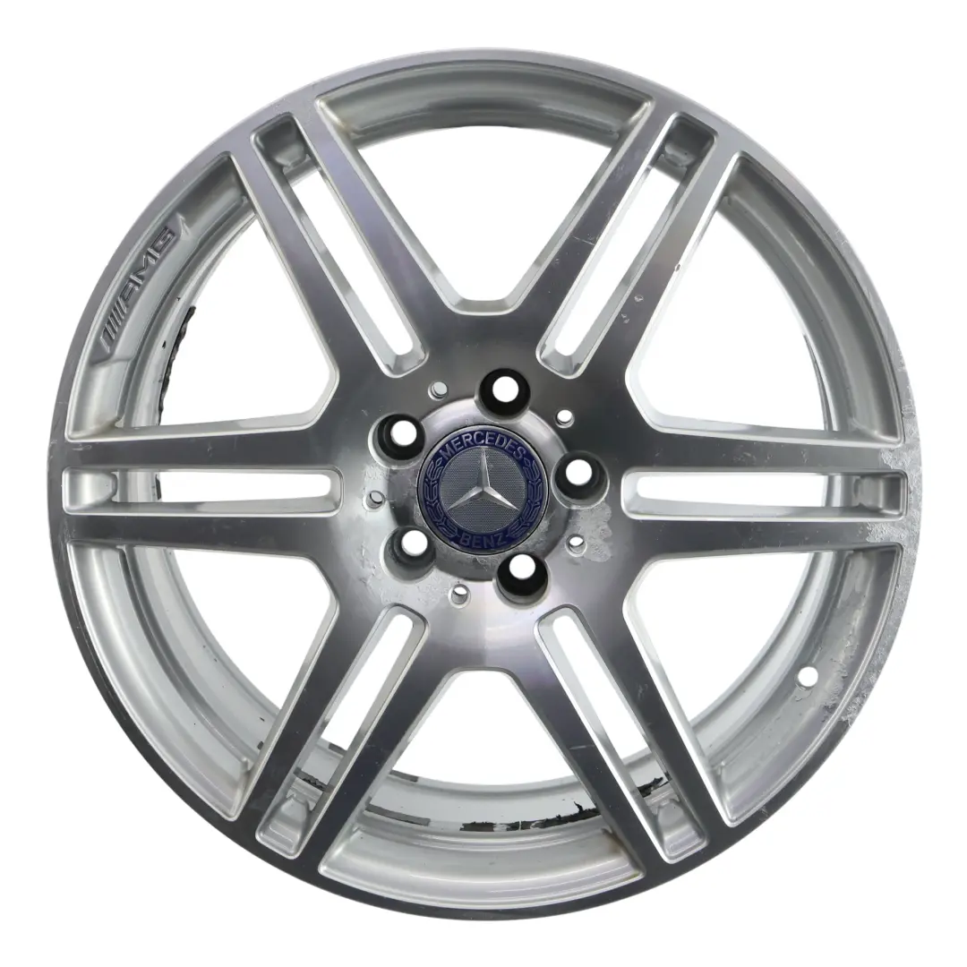 Mercedes W207 A207 Jante Alu 18" 8.5J ET:49 6-Double Spoke - SKU A2074011402-1 - Numéro de pièce A2074011402