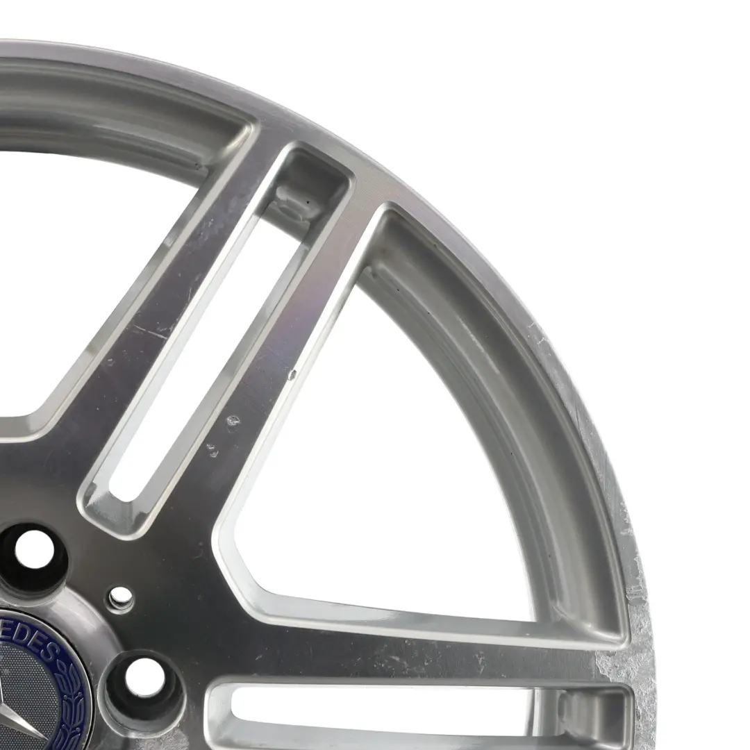 Mercedes W207 A207 Jante Alu 18" 8.5J ET:49 6-Double Spoke - SKU A2074011402-1 - Numéro de pièce A2074011402