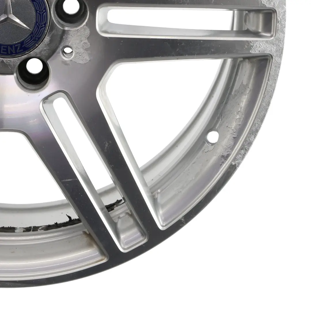 Mercedes W207 A207 Jante Alu 18" 8.5J ET:49 6-Double Spoke - SKU A2074011402-1 - Numéro de pièce A2074011402