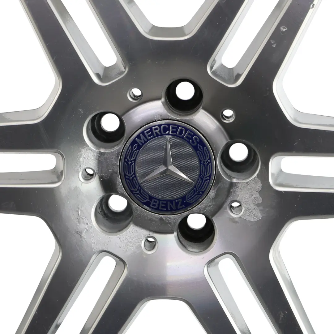 Mercedes W207 A207 Jante Alu 18" 8.5J ET:49 6-Double Spoke - SKU A2074011402-1 - Numéro de pièce A2074011402