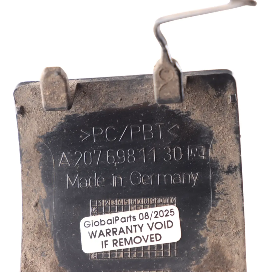 Jacking Point Cover Obsidian Black Front Right O/S to Mercedes C207 with Part number A2076981130 Mercedes C207 Jacking Point Cover Obsidian Black Front Right O/S - SKU A2076981130-OB - Part number A2076981130