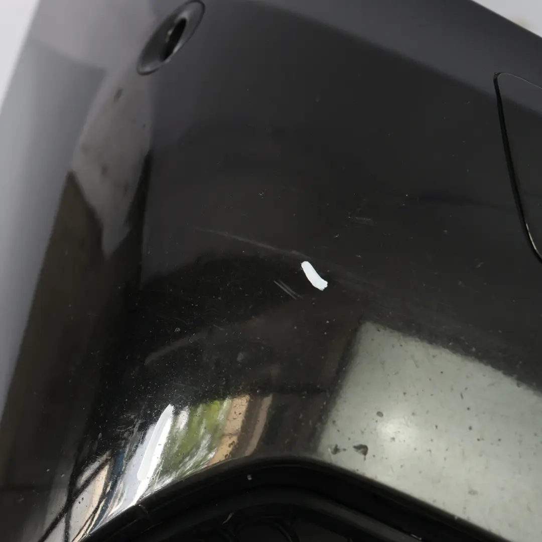 Mercedes W207 Bumper Front Trim Panel AMG Covering Obsidian Black Metallic - 197 - SKU A2078800447-OB2 - Part number A2078800447
