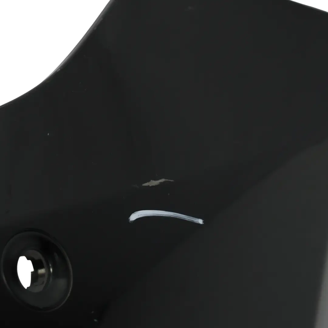 Mercedes W207 Bumper Front Trim Panel AMG Covering Obsidian Black Metallic - 197 - SKU A2078800447-OB2 - Part number A2078800447