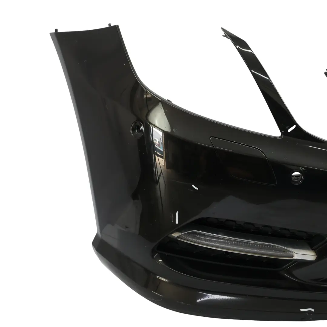 Mercedes W207 Przedni Zderzak AMG Obsidian Black Czarny Metalik - 197 - SKU A2078800447-OB2 - Numer Części A2078800447