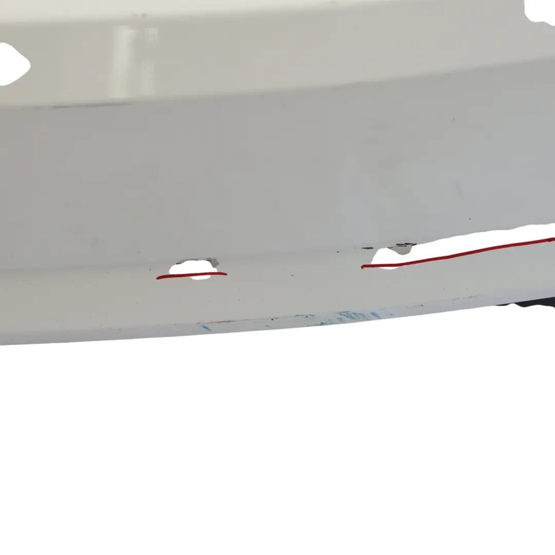 Bumper Trim Panel Covering Polar White - 149 to Mercedes A207 C207 Rear with Part number A2078803647 Mercedes A207 C207 Rear Bumper Trim Panel Covering Polar White - 149 - SKU A2078803647-POL - Part number A2078803647