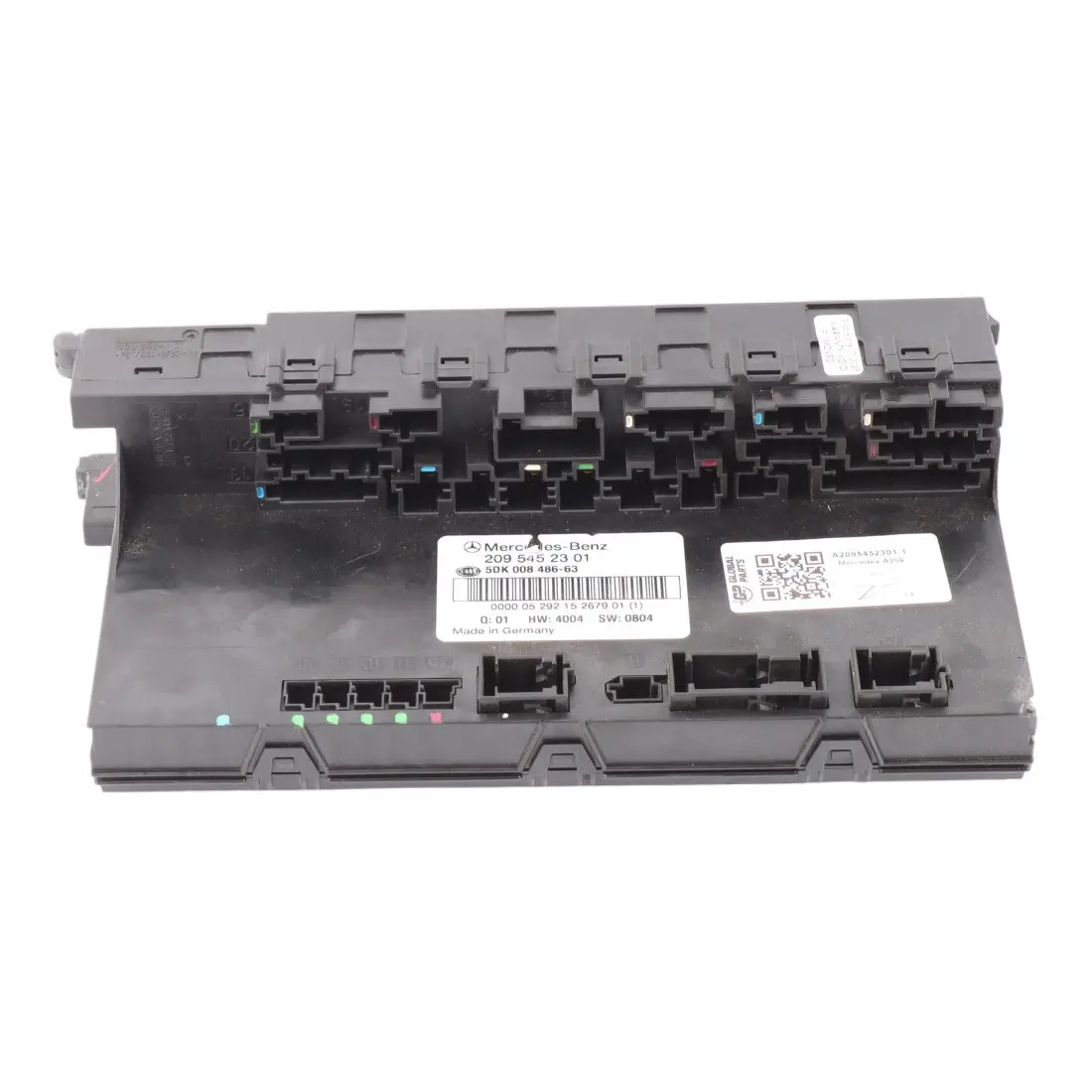 Mercedes W209 Convertible Fuse Box Rear SAM Module Control Unit A2095452301