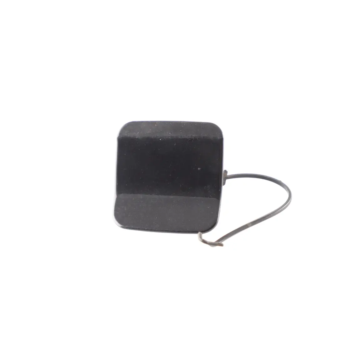 Tow Hook Cover Cap Obsidian Black - 197 A2038850826 to Mercedes C209 A209 Rear with Part number A2098850226 Mercedes C209 A209 Rear Tow Hook Cover Cap Obsidian Black - 197 A2038850826 - SKU A2098850226-OB - Part number A2098850226
