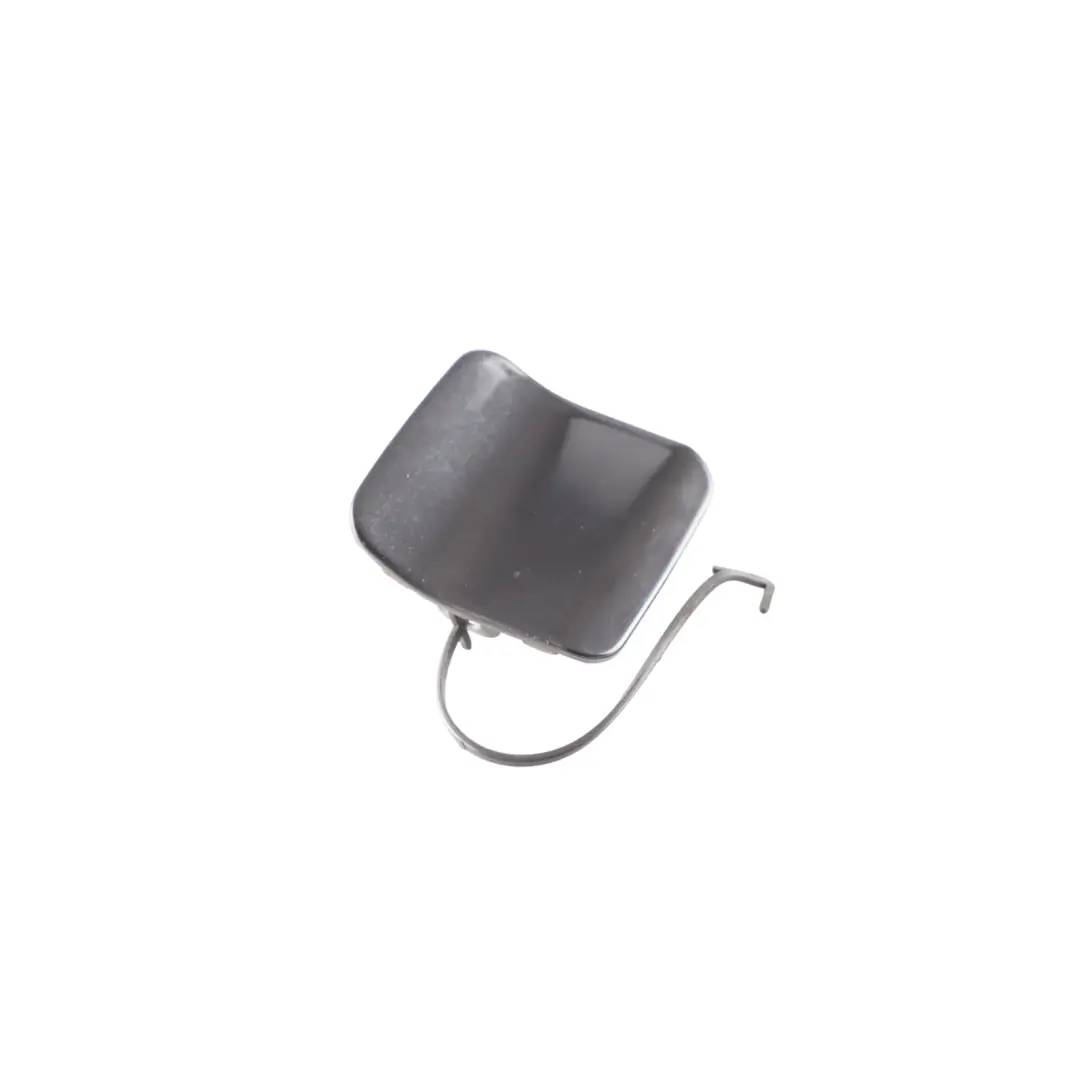 Tow Hook Cover Cap Obsidian Black - 197 A2038850826 to Mercedes C209 A209 Rear with Part number A2098850226 Mercedes C209 A209 Rear Tow Hook Cover Cap Obsidian Black - 197 A2038850826 - SKU A2098850226-OB - Part number A2098850226