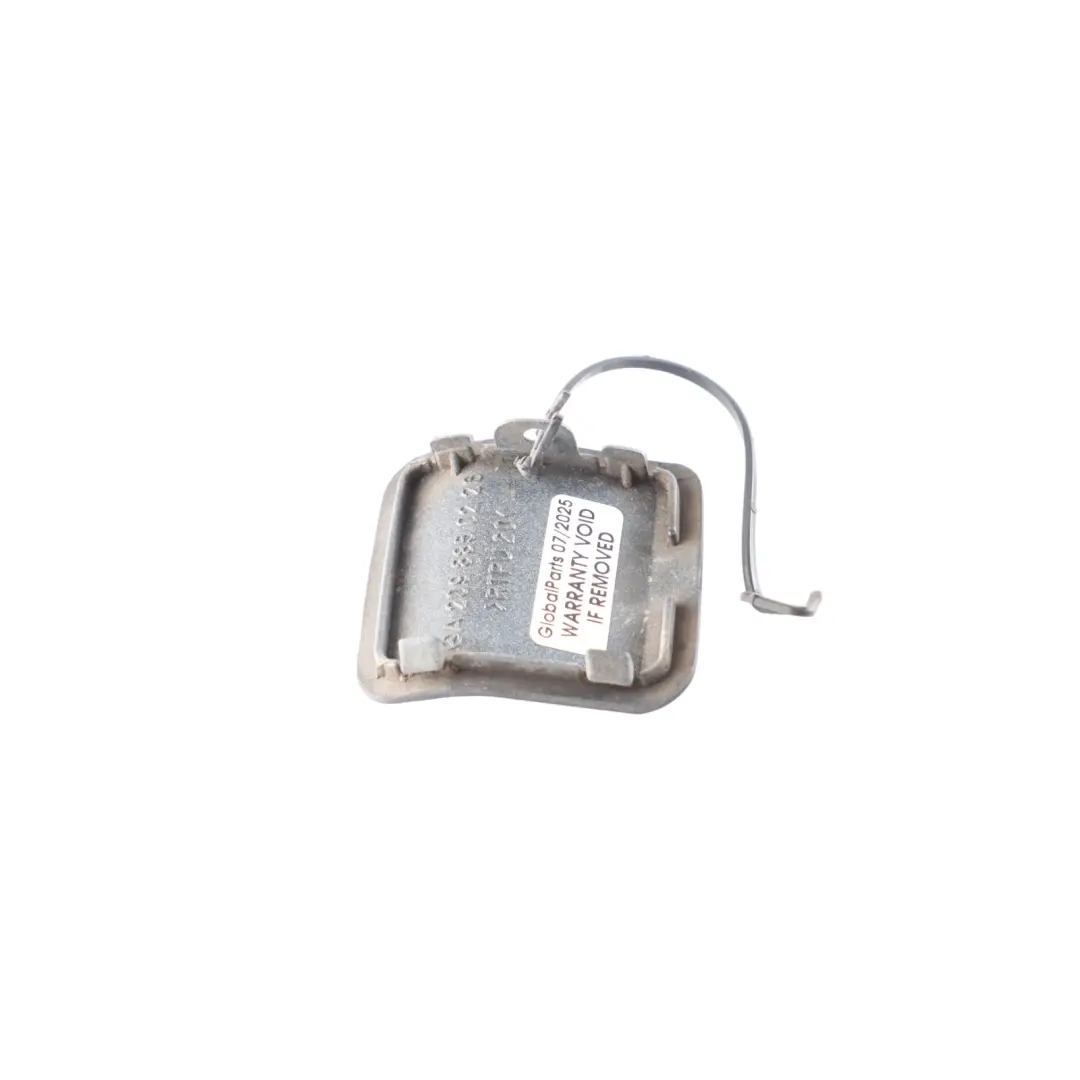 Tow Hook Cover Cap Obsidian Black - 197 A2038850826 to Mercedes C209 A209 Rear with Part number A2098850226 Mercedes C209 A209 Rear Tow Hook Cover Cap Obsidian Black - 197 A2038850826 - SKU A2098850226-OB - Part number A2098850226