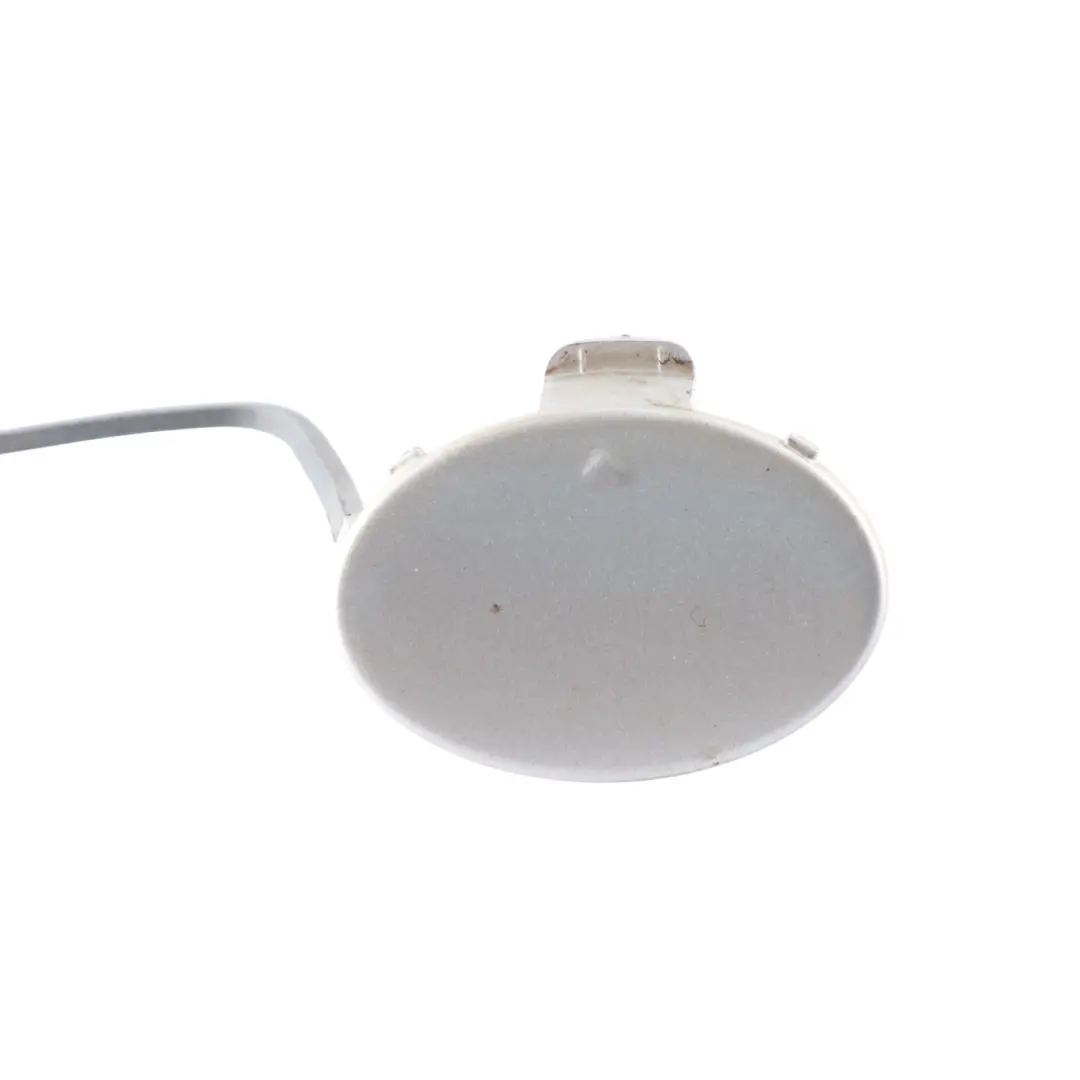 Mercedes C209 Flap Towing Eye Cover Rear Bumper Iridium Silver - 775 - SKU A2098850326-IRS - Part number A2098850326