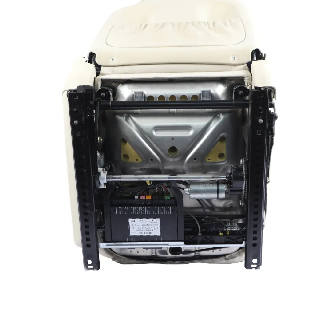 Front Left N/S Multi Contour Leather Nappa Amaretta Pepple to Mercedes A209 Seat with Part number A2099106993 Mercedes A209 Seat Front Left N/S Multi Contour Leather Nappa Amaretta Pepple - SKU A2099106993-5 - Part number A2099106993