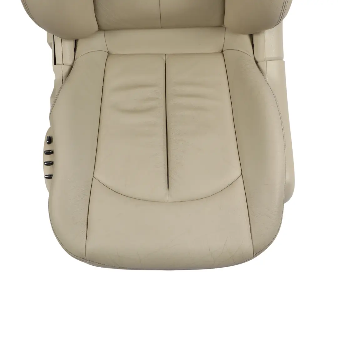 Mercedes A209 Seat Front Left N/S Multi Contour Leather Nappa Amaretta Pepple - SKU A2099106993-5 - Part number A2099106993