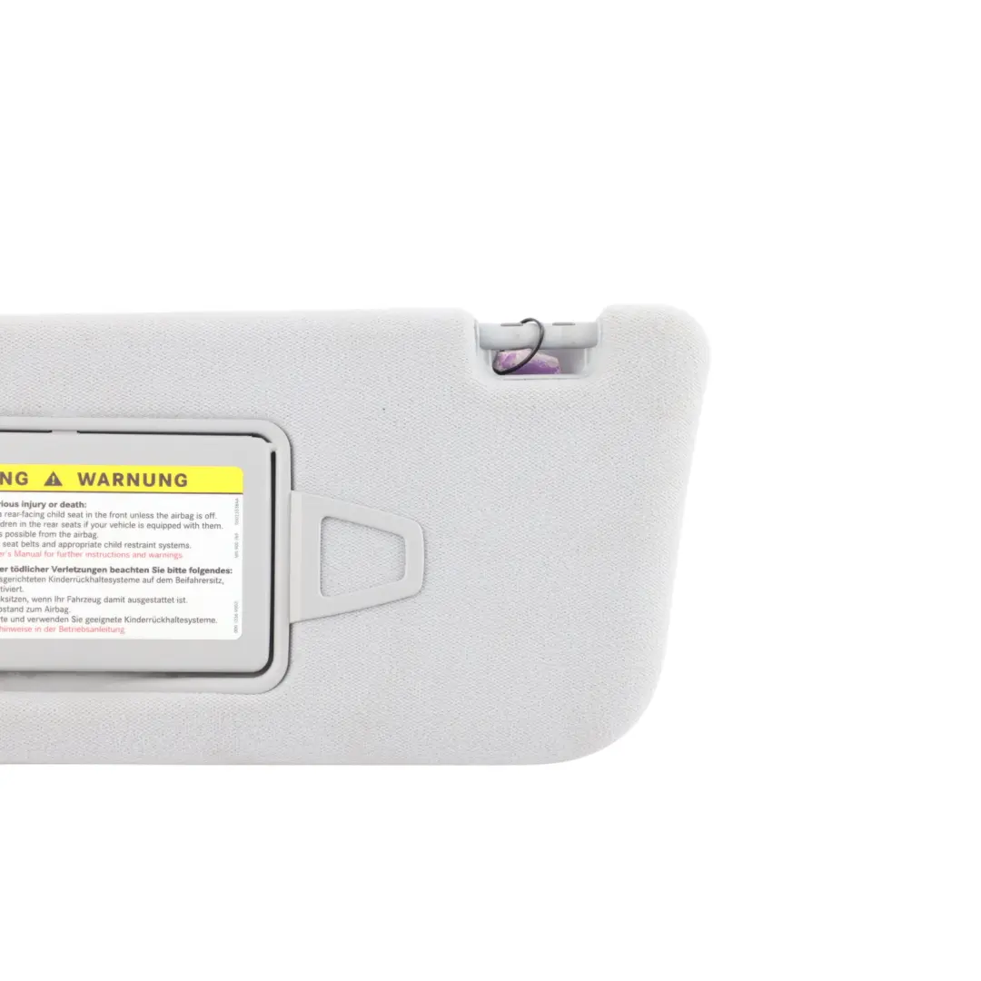 Sun Visor Cover Panel Left N/S Grey to Mercedes S211 W211 with Part number A2118100310 Mercedes S211 W211 Sun Visor Cover Panel Left N/S Grey - SKU A2118100310 - Part number A2118100310