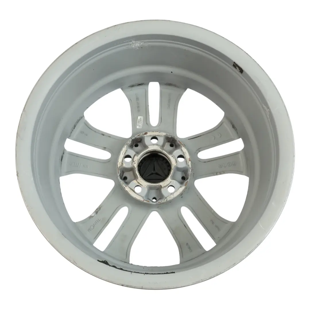 Mercedes W212 Alloy Wheel Rim 5-Double Spoke Silver 17" ET:48 8J - SKU A2124010902-1 - Part number A2124010902