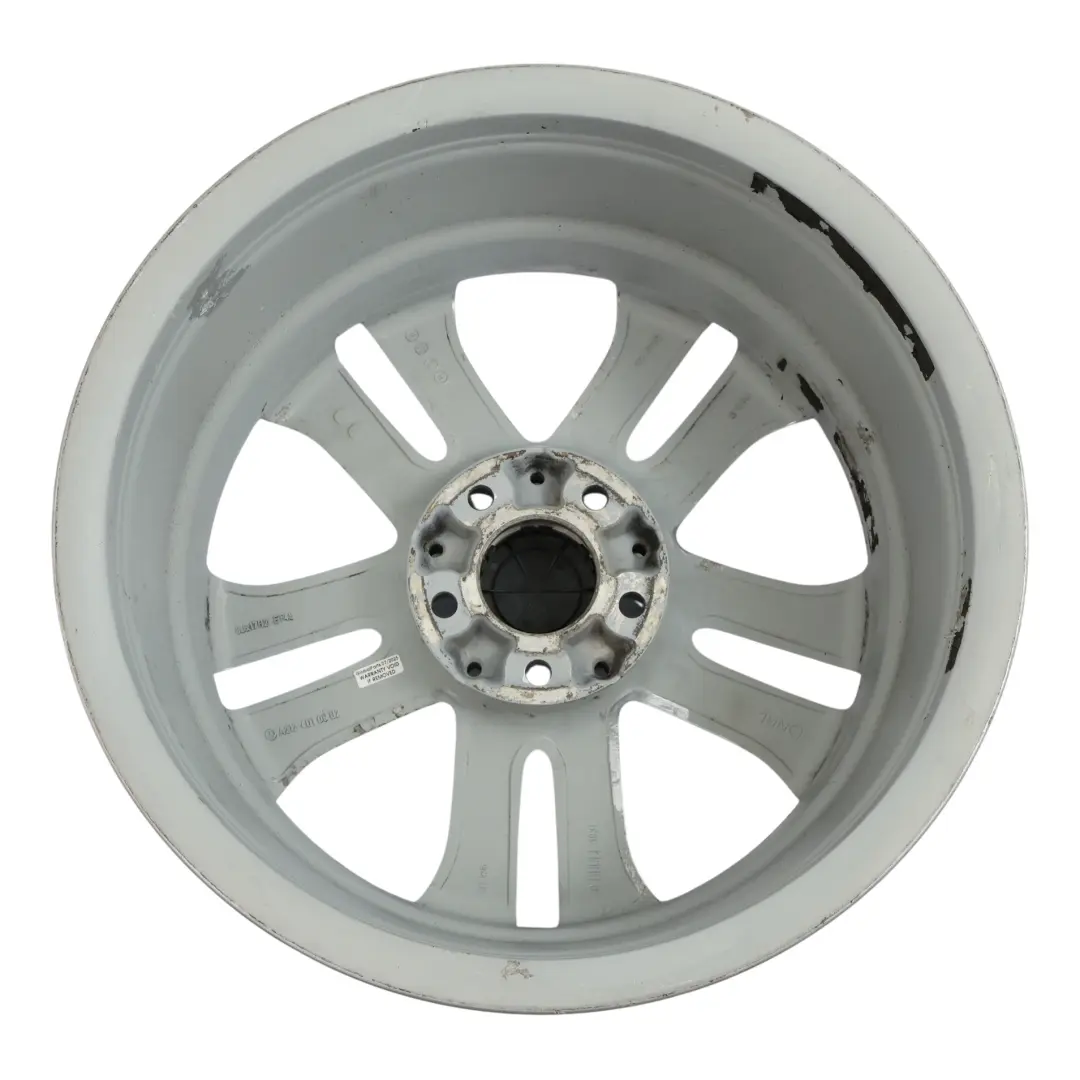 Alloy Wheel Rim 5-Double Spoke 17" ET:48 8J to Mercedes W212 Silver with Part number A2124010902 Mercedes W212 Silver Alloy Wheel Rim 5-Double Spoke 17" ET:48 8J - SKU A2124010902-3 - Part number A2124010902