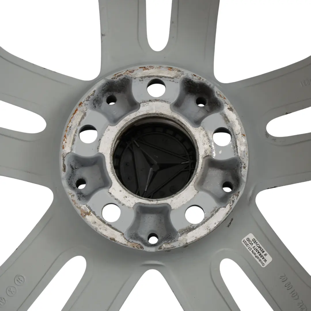Mercedes W212 Silver Alloy Wheel Rim 5-Double Spoke 17" ET:48 8J - SKU A2124010902-4 - Part number A2124010902