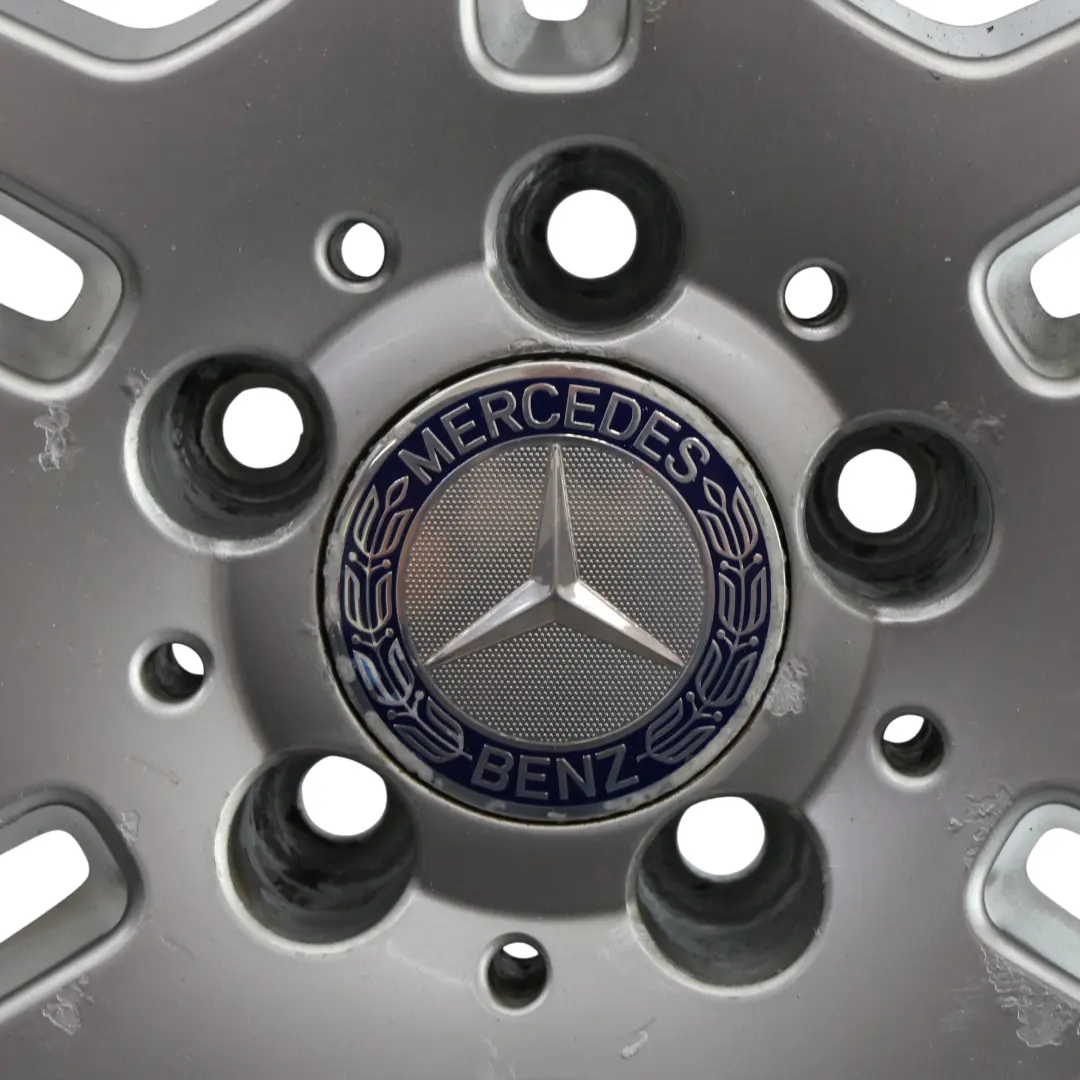 Mercedes W212 Rear Axle Silver Alloy Wheel Rim 18" ET:48 8,5J - SKU A2124012302-1 - Part number A2124012302