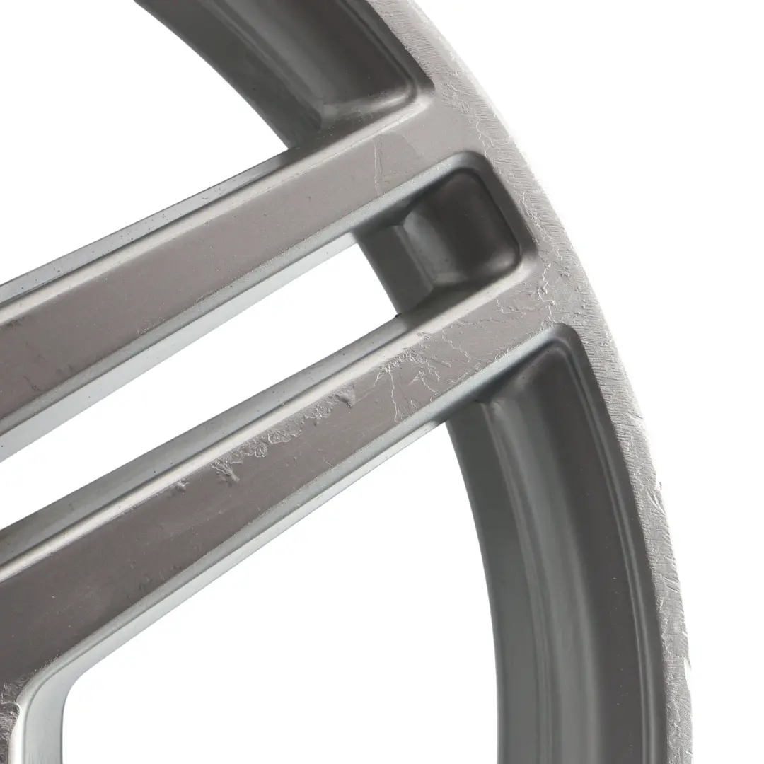 Mercedes W212 Rear Axle Silver Alloy Wheel Rim 18" ET:48 8,5J - SKU A2124012302-1 - Part number A2124012302