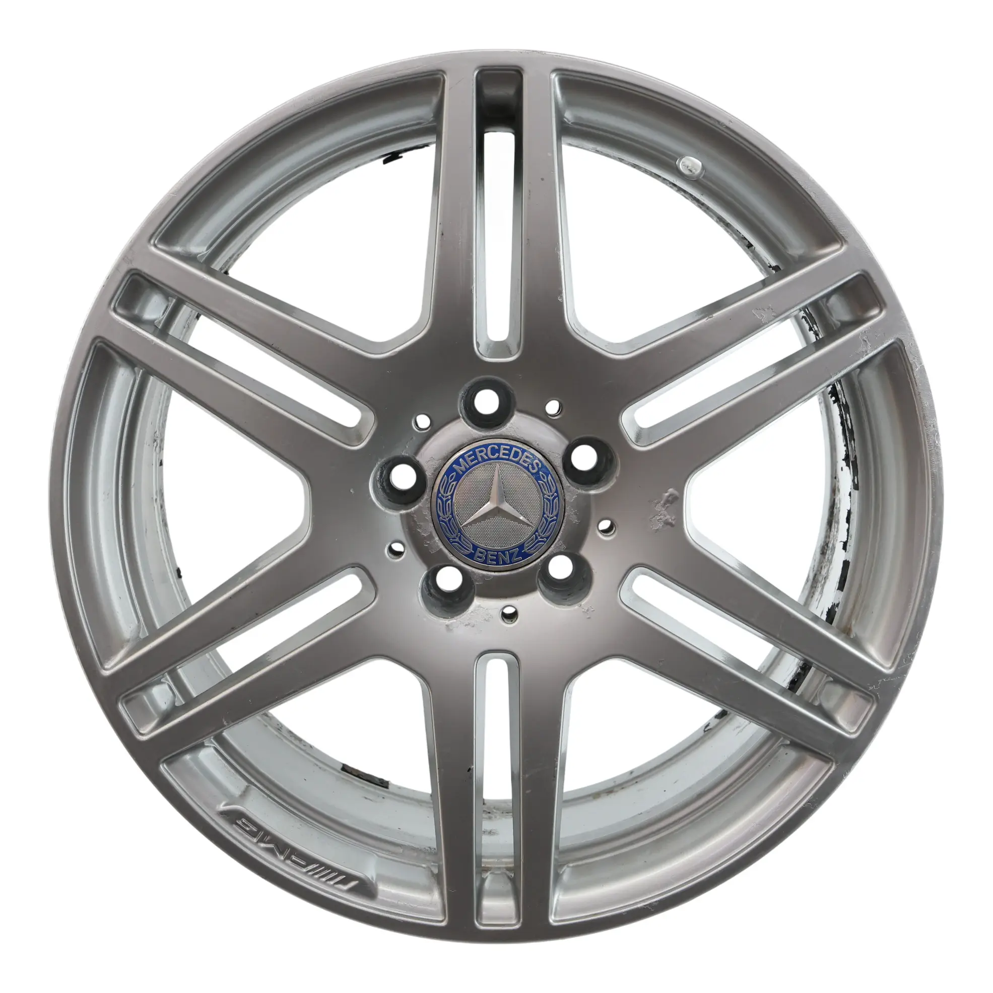 Mercedes W212 Rear Axle Silver Alloy Wheel Rim 18" ET:54 9J A2124012402