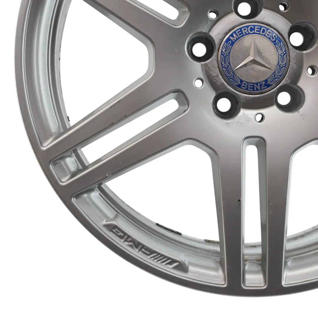 Asse Posteriore Argento Cerchio In Lega 18" ET:54 9J per Mercedes W212 con numero di parte A2124012402 Mercedes W212 Asse Posteriore Argento Cerchio In Lega 18" ET:54 9J - SKU A2124012402-1 - Numero di parte A2124012402