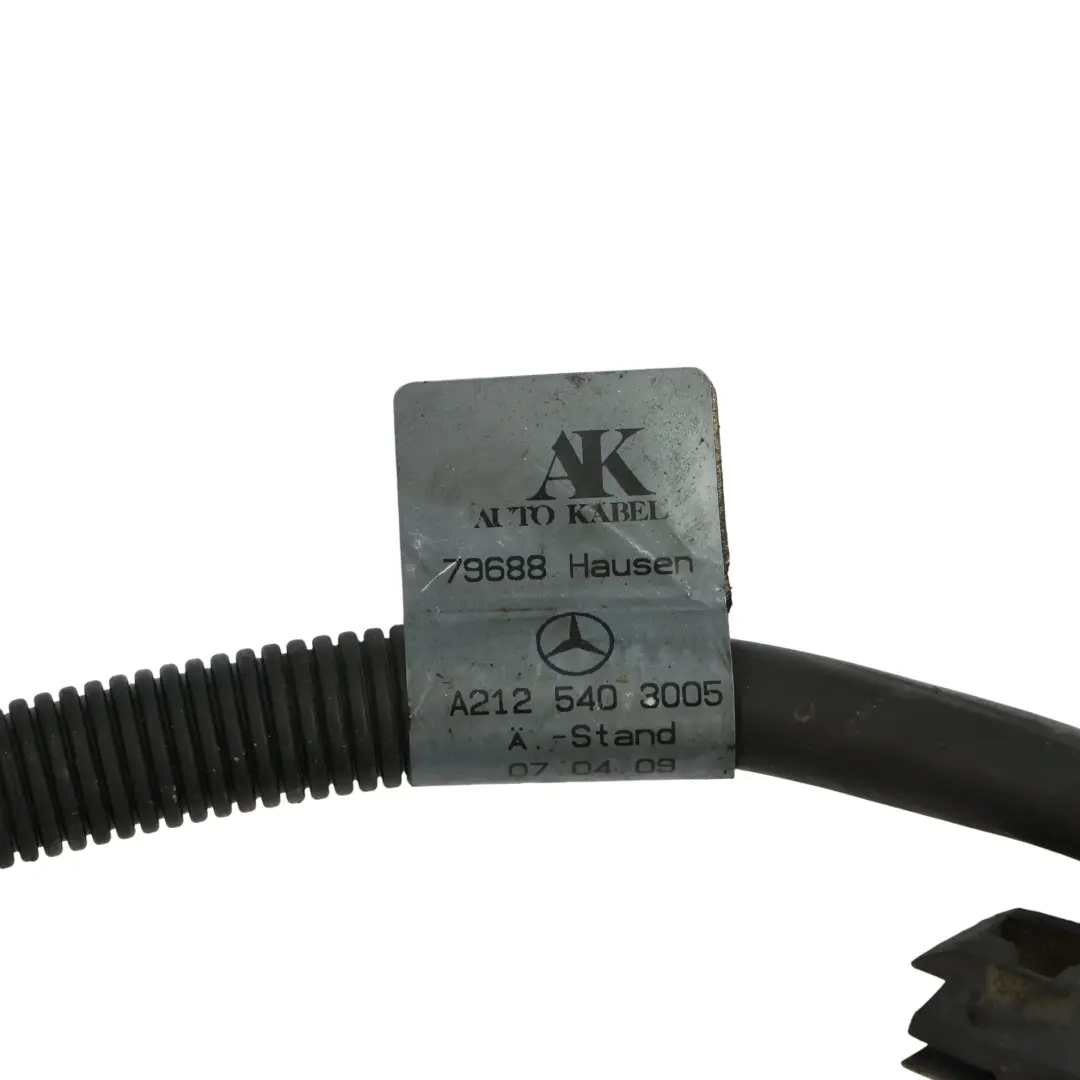 Mercedes W212 M271 Wiązka Akumulatora Alternator Rozrusznik - SKU A2125403005 - Numer Części A2125403005