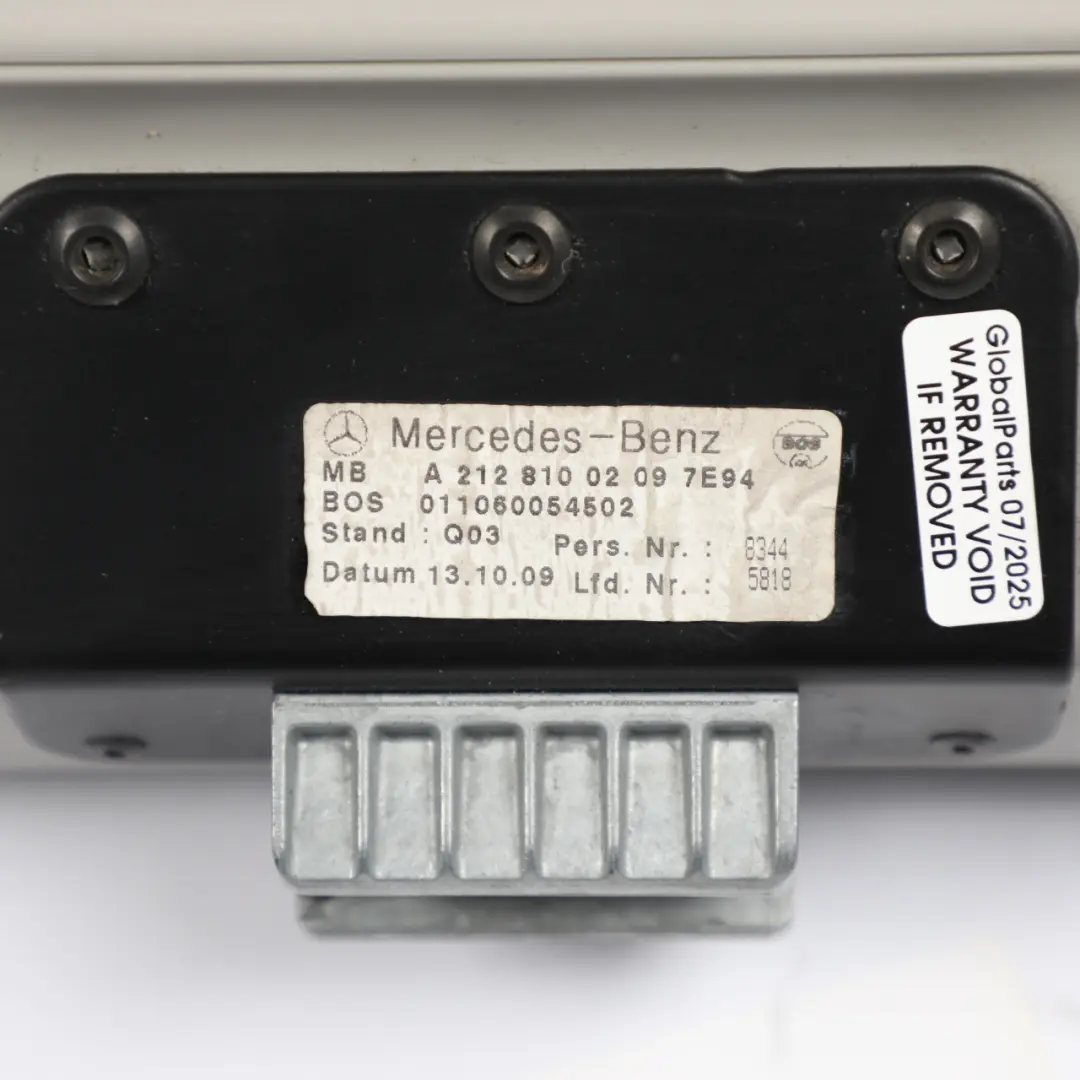 Mercedes S212 Roller Blind Trunk Parcel Shelf Roller Cover Beige - SKU A2128100209-2 - Part number A2128100209
