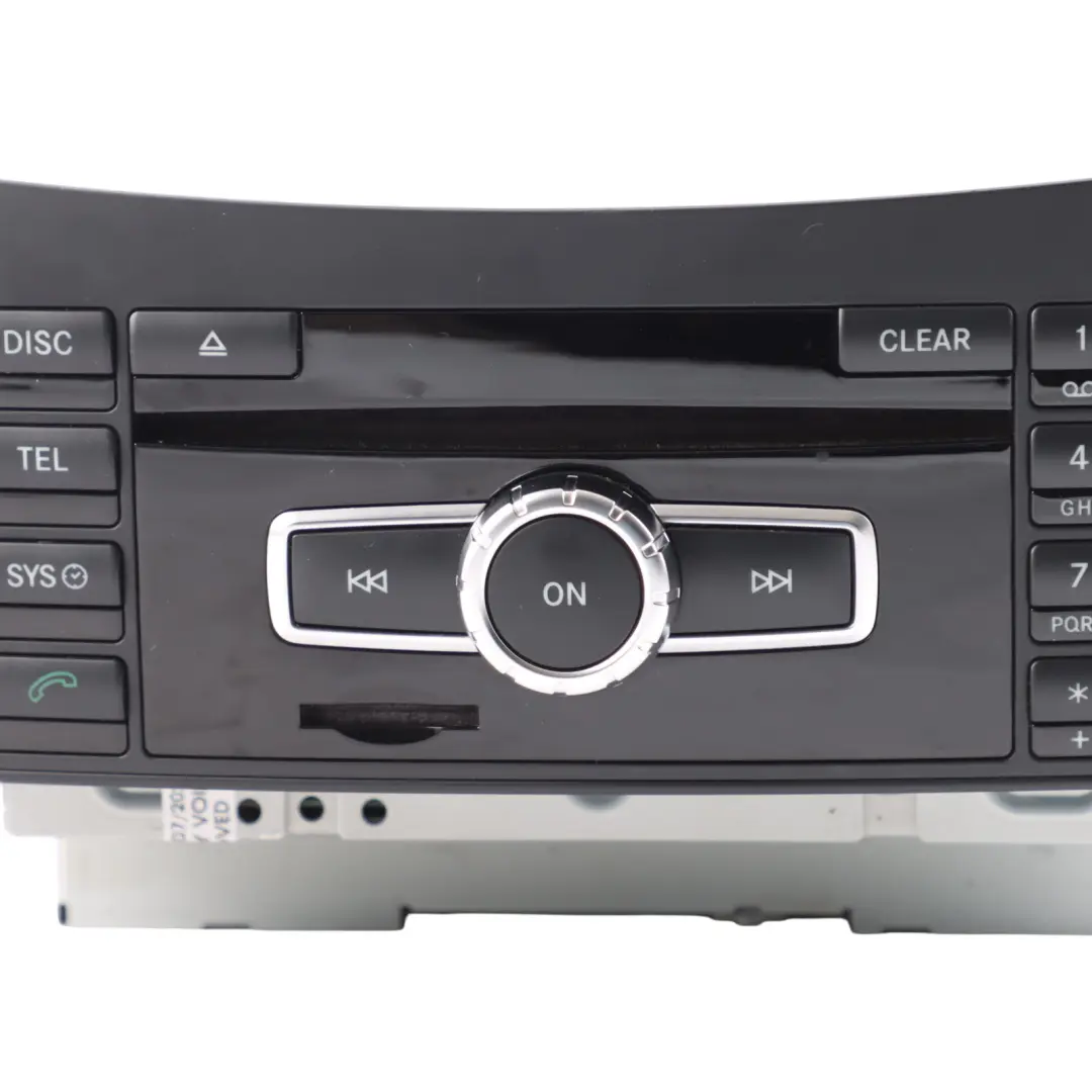 Mercedes W212 CD Player Audio Stereo Radio Head Unit - SKU A2129003917 - Part number A2129003917