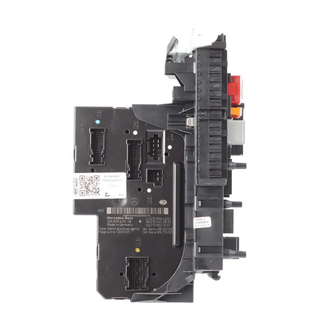 Boîtier Fusibles Module Unité Contrôle SAM Relais pour Mercedes W212 à propos du numéro de pièce A2129004001 Mercedes W212 Boîtier Fusibles Module Unité Contrôle SAM Relais - SKU A2129004001 - Numéro de pièce A2129004001