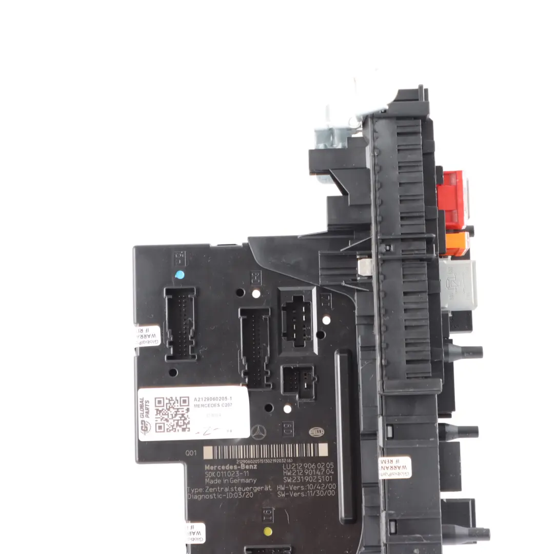  SAM Module Mercedes W207 W212 Rear Control Unit ECU - SKU A2129060205-1 - Part number A2129060205