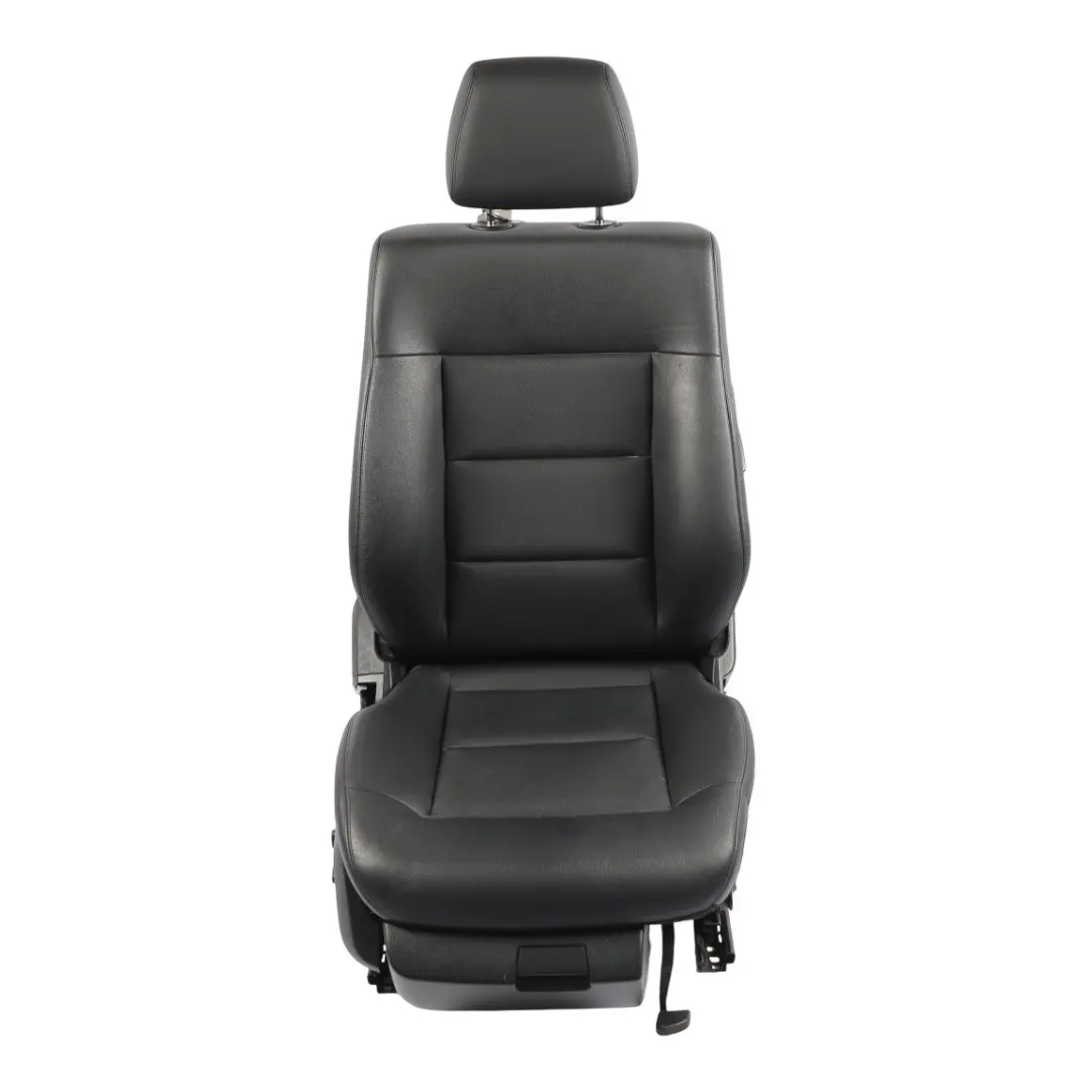 Mercedes W212 Asiento Delantero Calefactable Cuero Negro Derecho - SKU A2129100447-1 - Número de pieza A2129100447