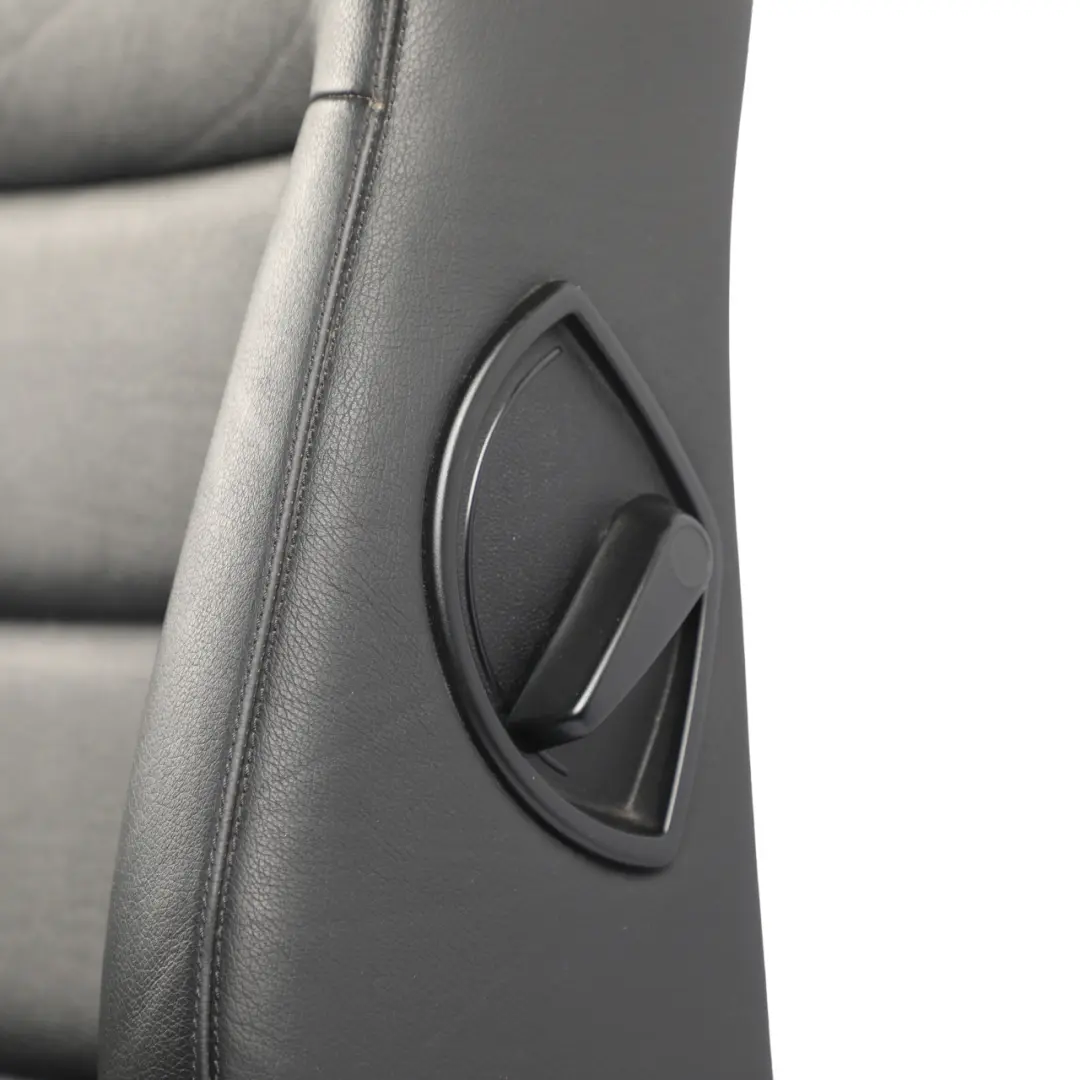 Mercedes W212 Sedile Anteriore Riscaldato In Pelle Nera Destra - SKU A2129100447-1 - Numero di parte A2129100447