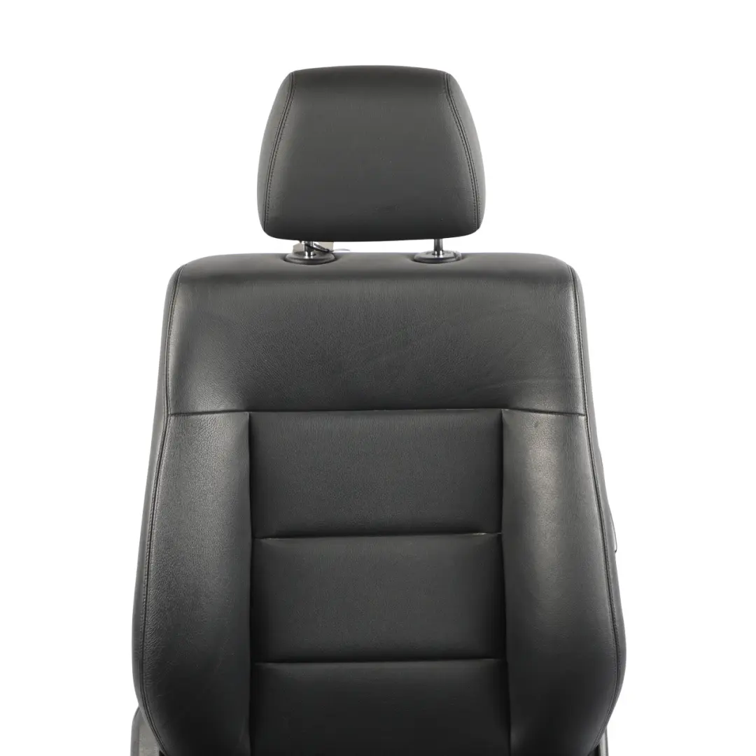 Mercedes W212 Fotel Przedni Prawy Przód Grzany Skórzany Czarny - SKU A2129100447-1 - Numer Części A2129100447