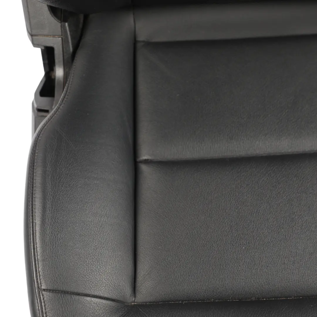 Mercedes W212 Sedile Anteriore Riscaldato In Pelle Nera Destra - SKU A2129100447-1 - Numero di parte A2129100447