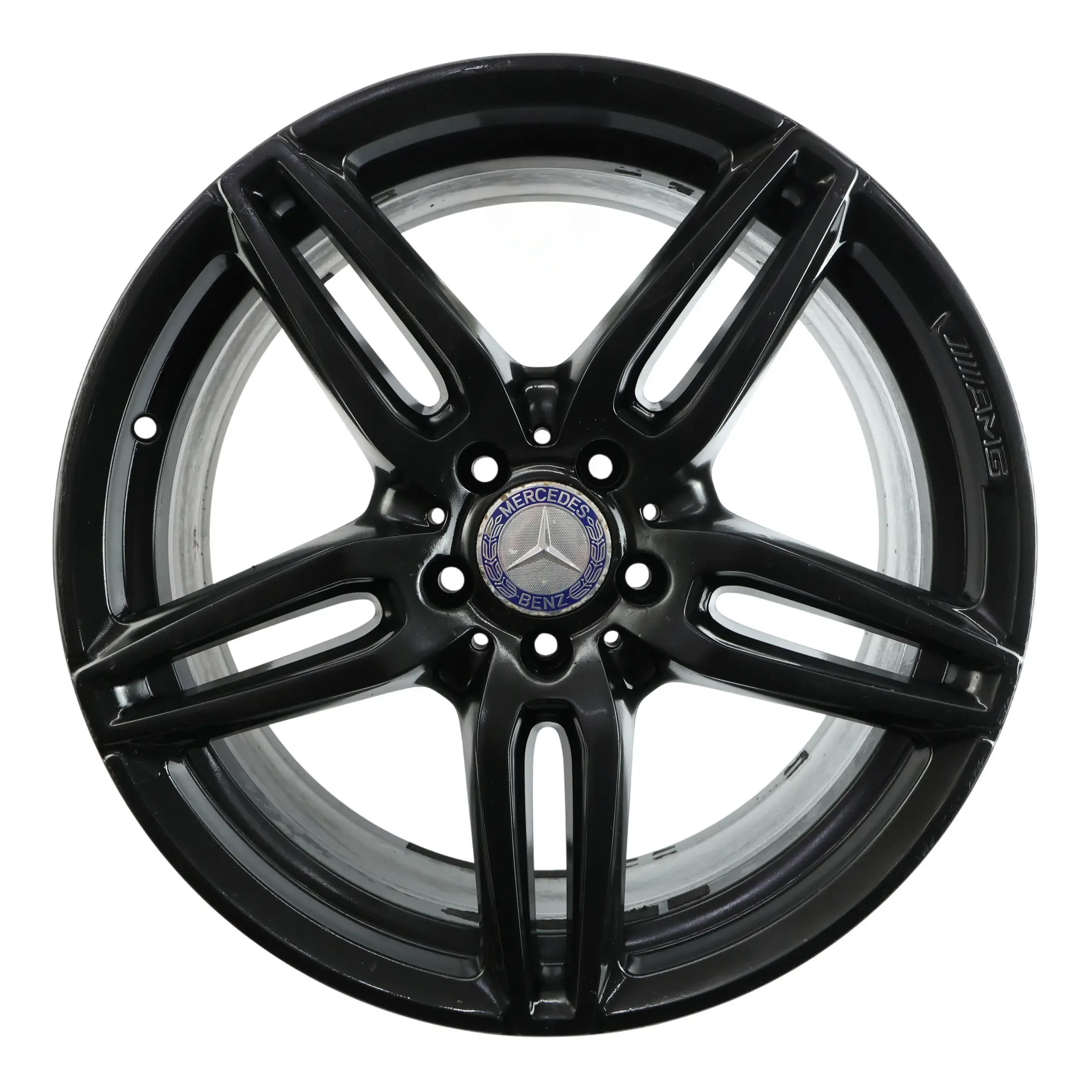 Mercedes W213 C238 AMG Rear Black Alloy Wheel Rim 19" 9J ET:49 A2134012100