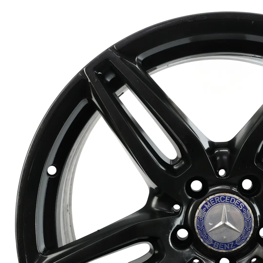 Cerchio Lega Posteriore Nero 19" 9J ET:49 per Mercedes W213 C238 AMG con numero di parte A2134012100 Mercedes W213 C238 AMG Cerchio Lega Posteriore Nero 19" 9J ET:49 - SKU A2134012100-3 - Numero di parte A2134012100