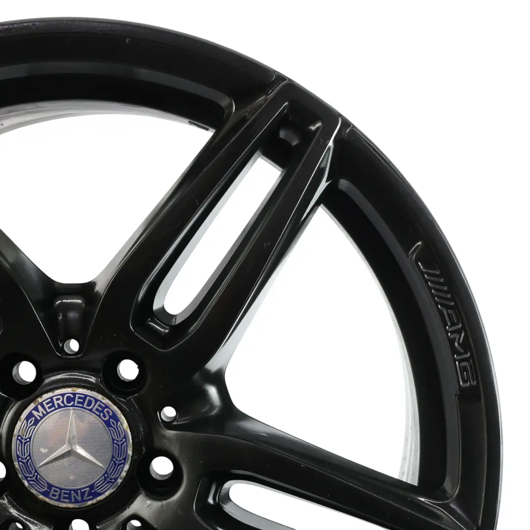 Llanta Aleación Negro Trasero 19" 9J ET:49 para Mercedes W213 C238 AMG con número de pieza A2134012100 Mercedes W213 C238 AMG Llanta Aleación Negro Trasero 19" 9J ET:49 - SKU A2134012100-3 - Número de pieza A2134012100