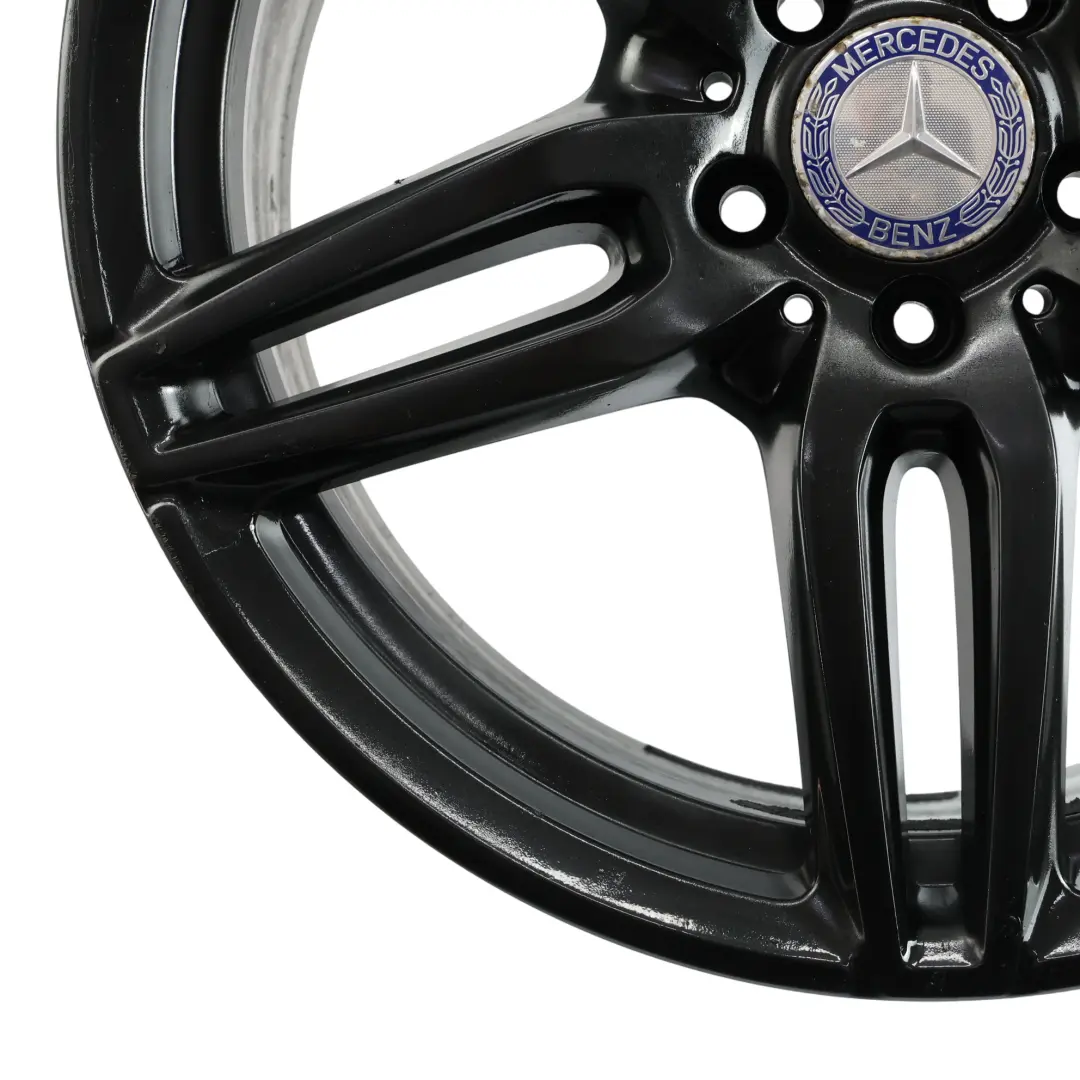 Mercedes W213 C238 AMG Llanta Aleación Negro Trasero 19" 9J ET:49 - SKU A2134012100-3 - Número de pieza A2134012100
