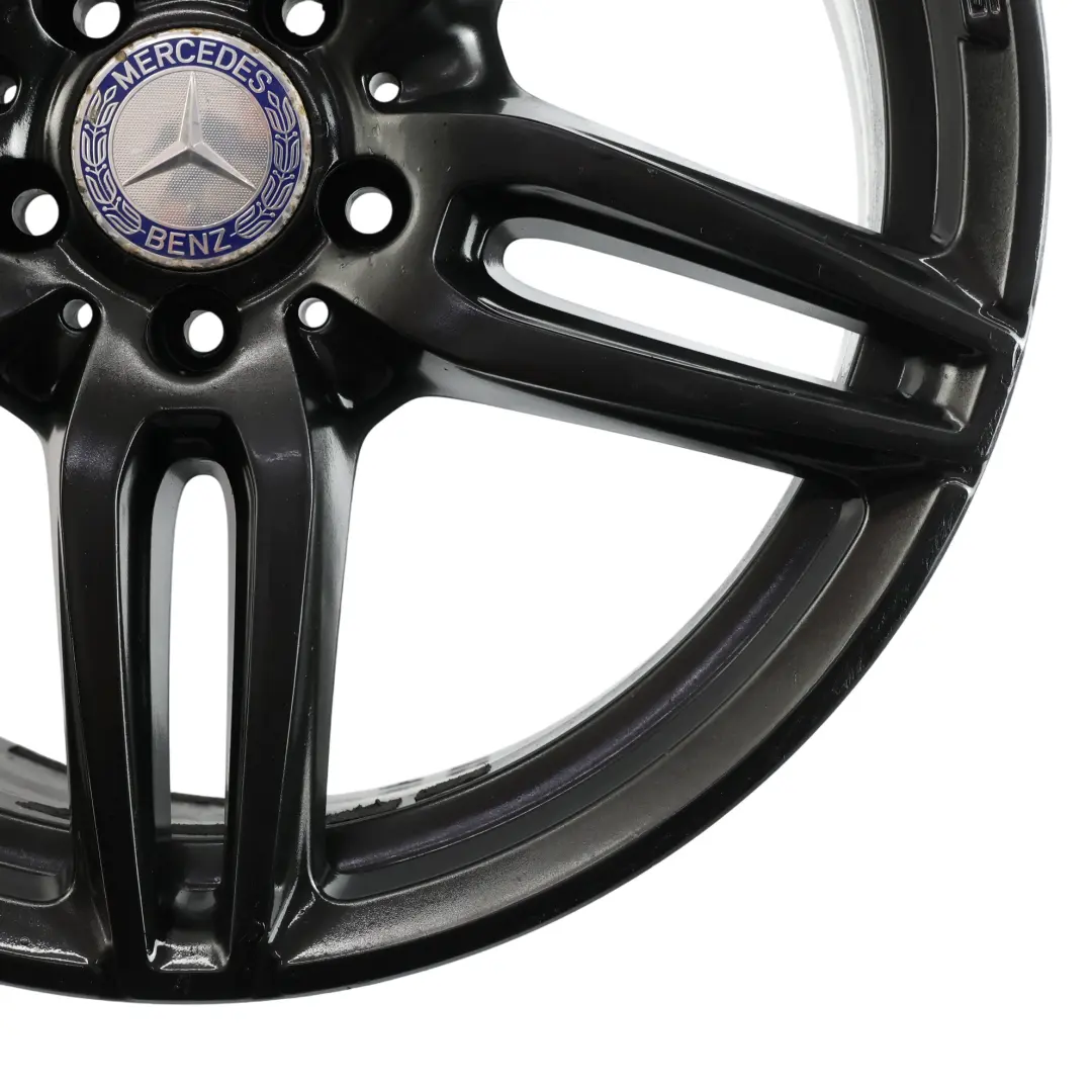 Mercedes W213 C238 AMG Llanta Aleación Negro Trasero 19" 9J ET:49 - SKU A2134012100-3 - Número de pieza A2134012100