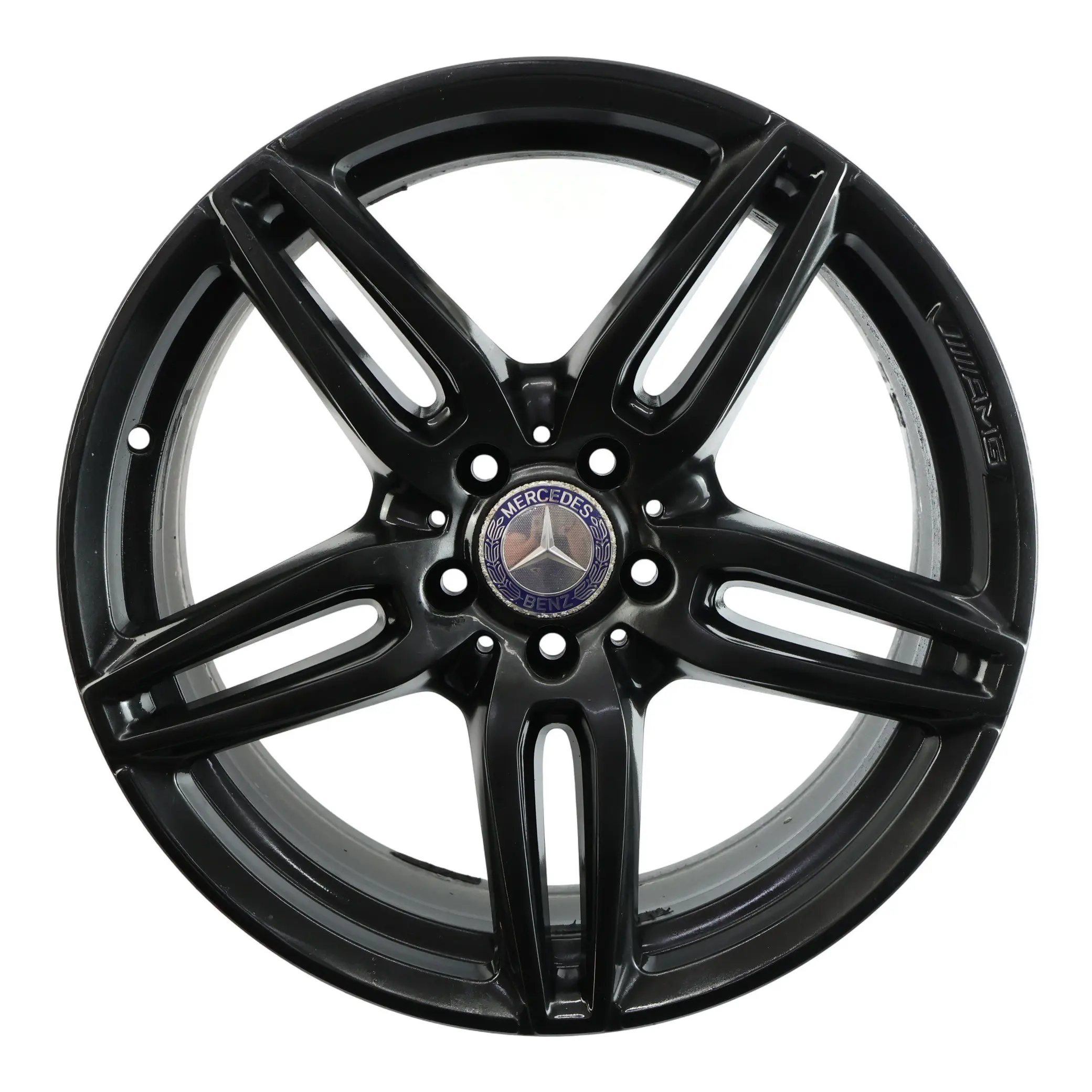 Mercedes W213 C238 AMG Rear Black Alloy Wheel Rim 19" 9J ET:49 A2134012100