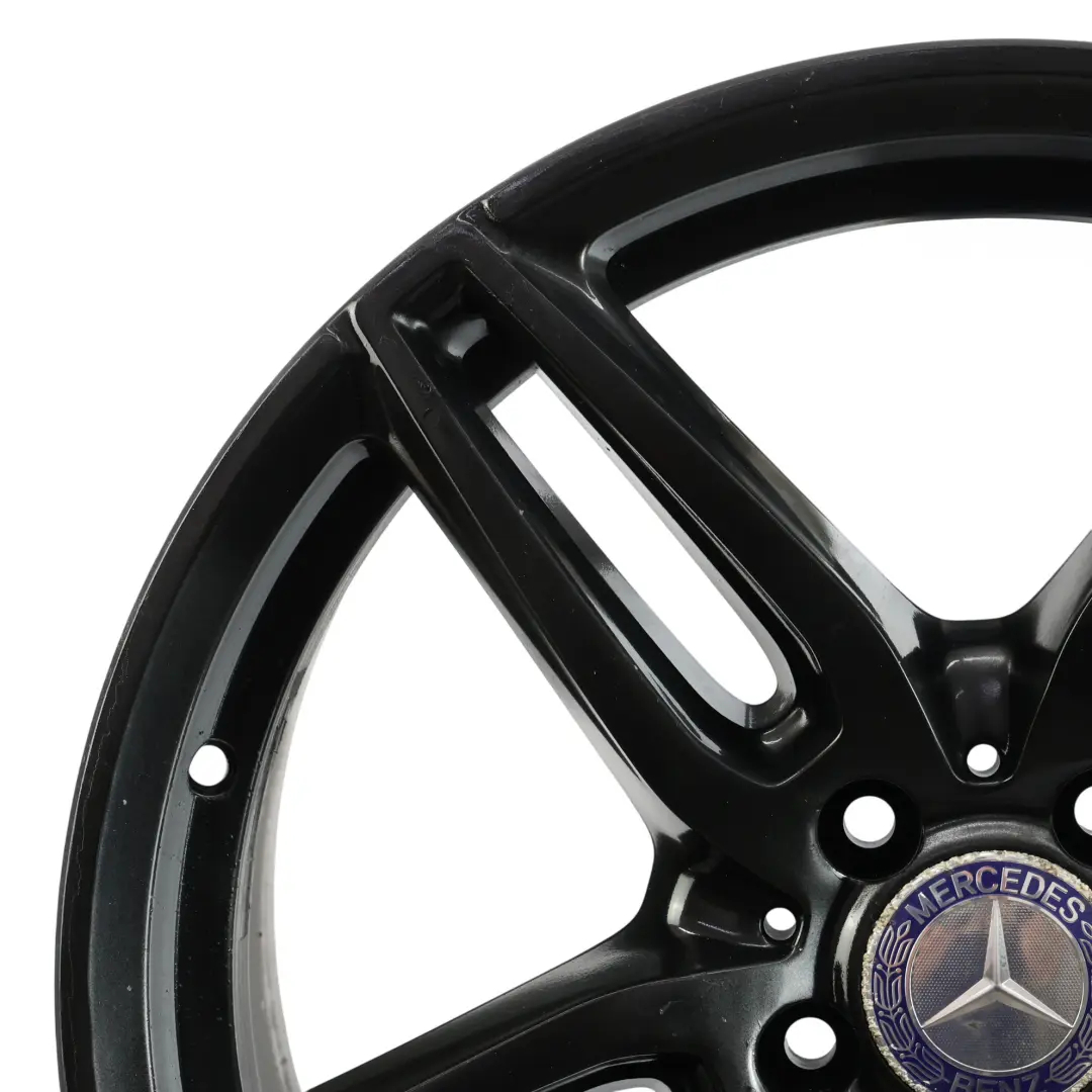Mercedes W213 C238 AMG Noir Jante Arrière En Alliage 19" 9J ET:49 - SKU A2134012100-4 - Numéro de pièce A2134012100